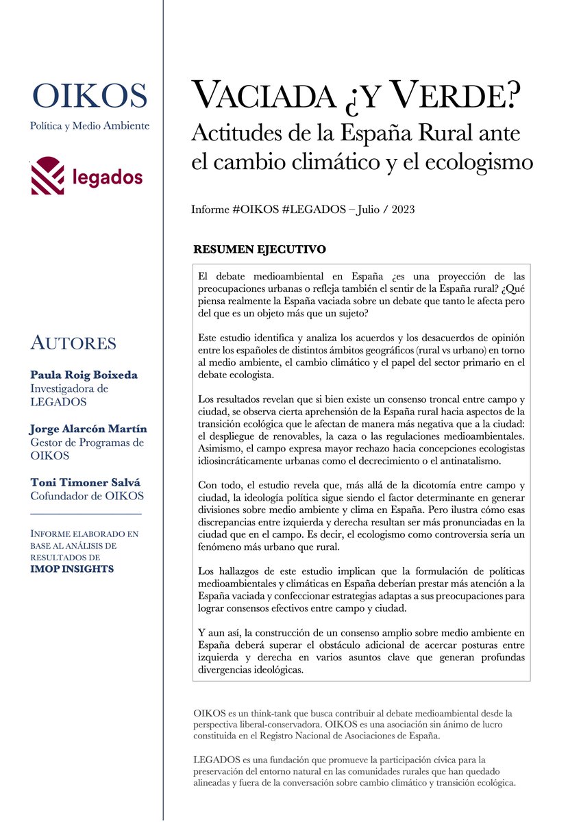 Oikos España tweet media