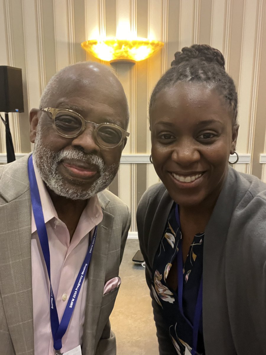 Encountering #giants at @MySMFM is always a pleasure. Thank you, Dr. Washington Hill, for your unwavering dedication to promoting #HealthEquity in maternity care. #HealthEquityScientificForum