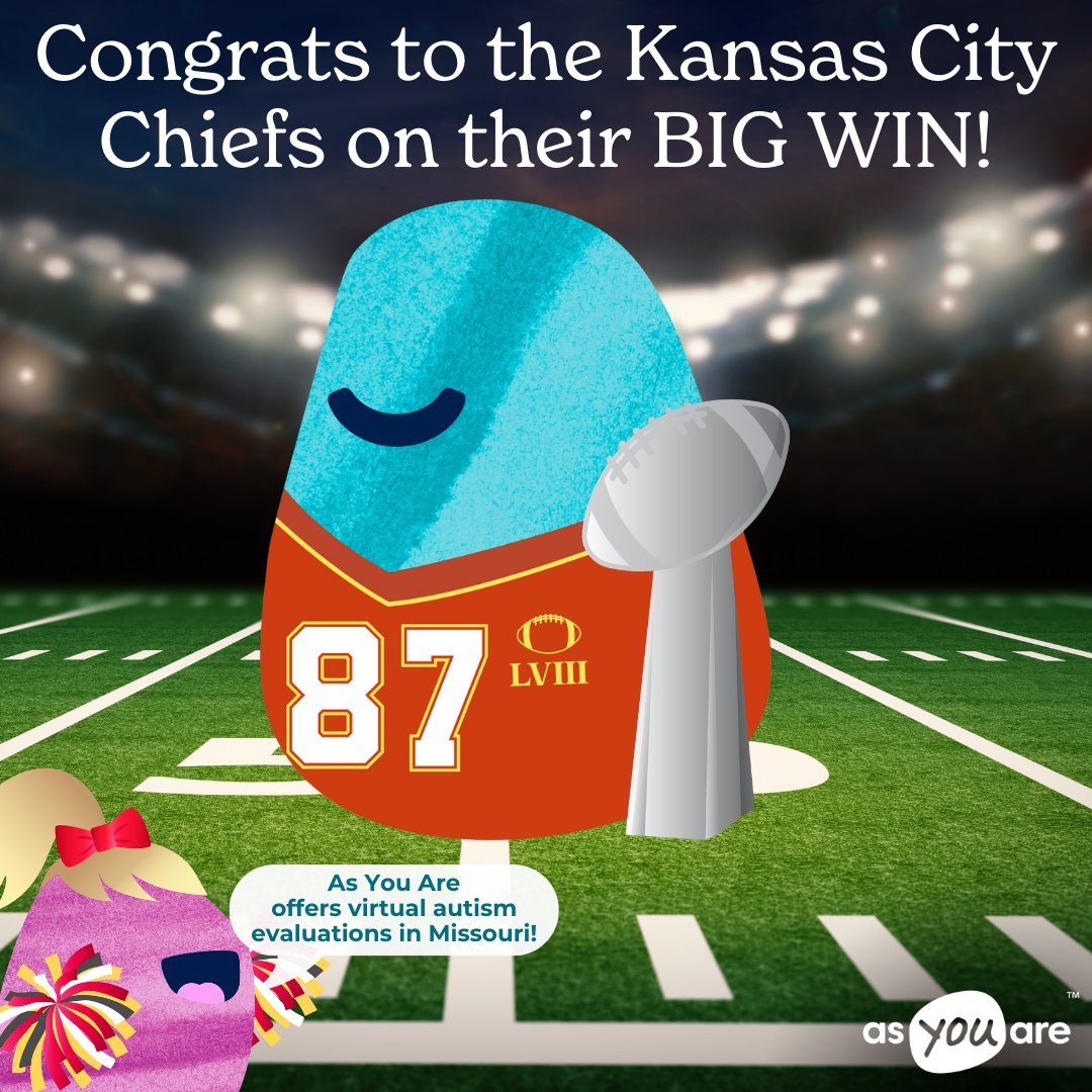 Whether you were rooting for the winning team, enjoying the commercials, or just enjoying the snacks, we hope you had a blast during the Super Bowl!🏈 Let's keep the post-game excitement going - share your favorite part! #SBVIII #seenasyouare #yourchildisawesome #autism