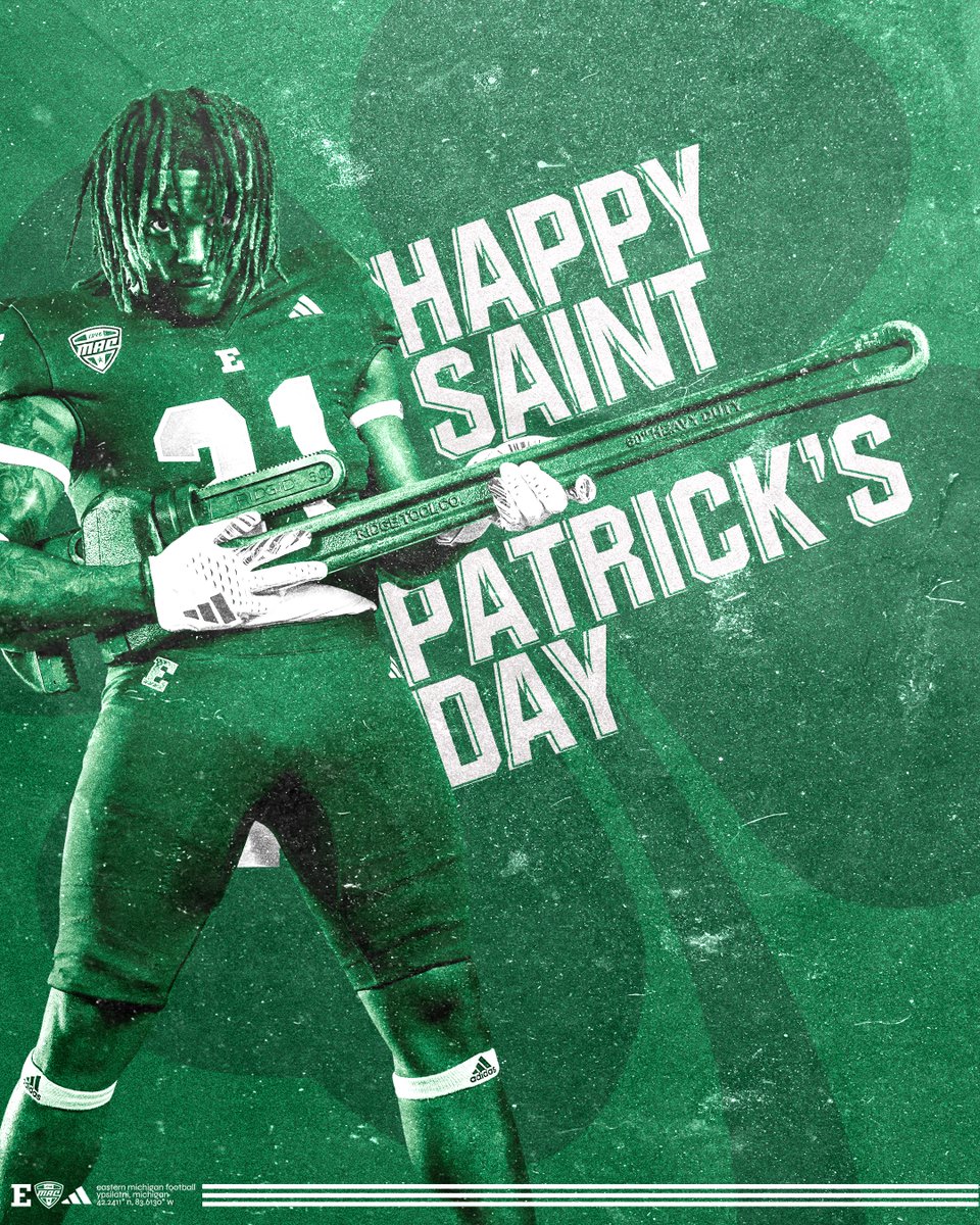 Happy St. Patrick's Day! 🍀 #ETOUGH ⛓️