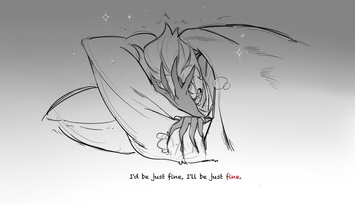 ShoutaAbe2's tweet photo. Dear hh side of bird app, today I brought you this, based on the lyrics of Ghost of you (5sos)
it's a little messy because in the last part I got breakdown just like our king
Kinda relatable i must say
R>L📖
#HazbinHotel #HazbinHotelFanart #HazbinHotelLucifer #HazbinHotelLilith https://t.co/me3Ex2UdLP