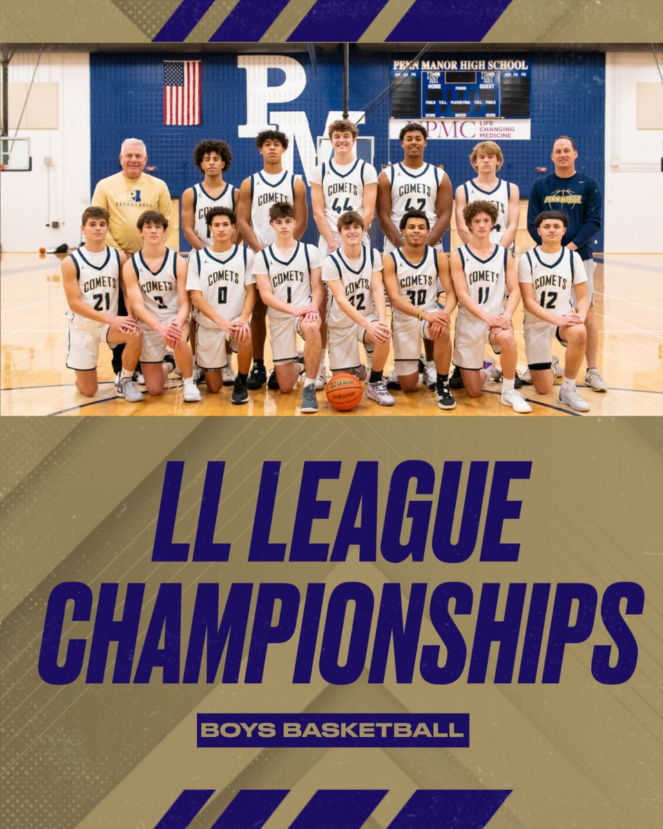 For the first time since 2010, boys basketball will be playing in the LL League Championships!  Come out and support the Comets as they take on Lampeter-Strasburg  tonight at 7pm at LS!
