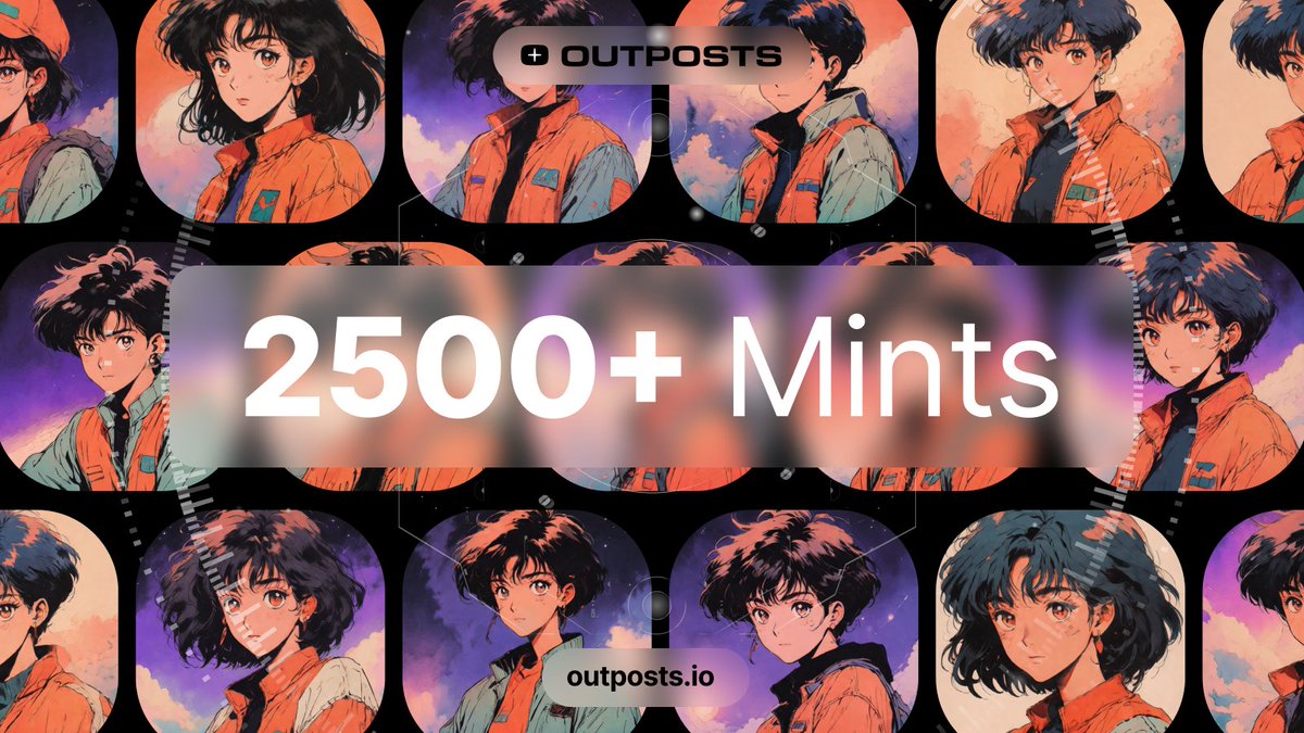 Outposts has reached an incredible 2500 access pass mints! 💌

We're extremely appreciative of all the love. 

Referral NFTs are coming very soon for any users participating in "Refer &amp; Earn". 

Make full use of your access pass on Outposts:

outposts.io