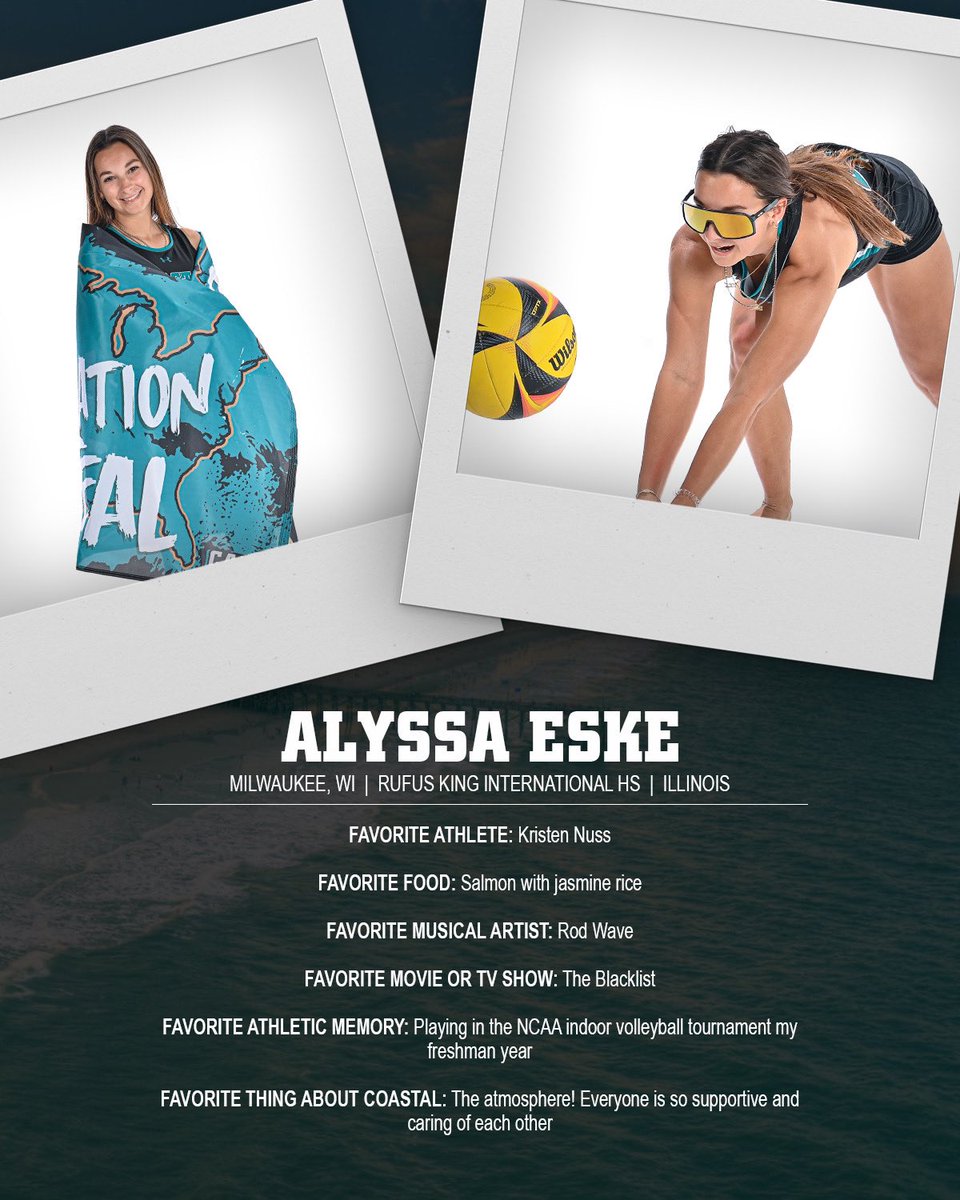 “Get To Know” <a href="/EskeAlyssa/">Alyssa Eske</a>!

Trouble on the sand and trouble for salmon!

#TEALNATION #ChantsUp