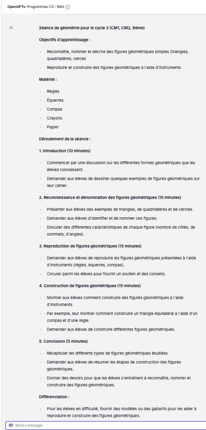 bertrandformet's tweet photo. Chatbots publics ou privés. Documentation sur Github (avec schémas simples) : https://t.co/6hT7oR5aTK
Tests avec programmes cycle 3 français / maths, documents @eduscol :
- RAG : https://t.co/znSwpjIPnk
- Assistant : https://t.co/Y0xsXWrnnO
#OpenGPTs #uneIAparjour https://t.co/a0UdhJr7LC