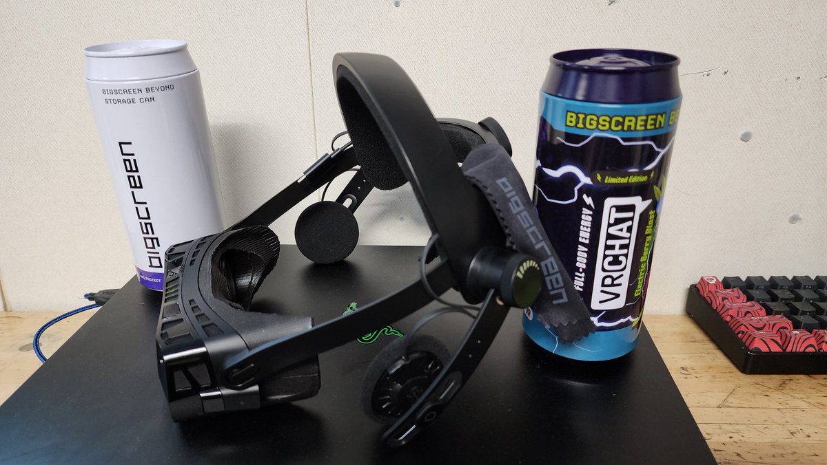 @BigscreenVR making a soda can the storage case is a hilariously great idea. 'Hey can you pass me my headset? No not the quest, behind it!' *pulls out can*