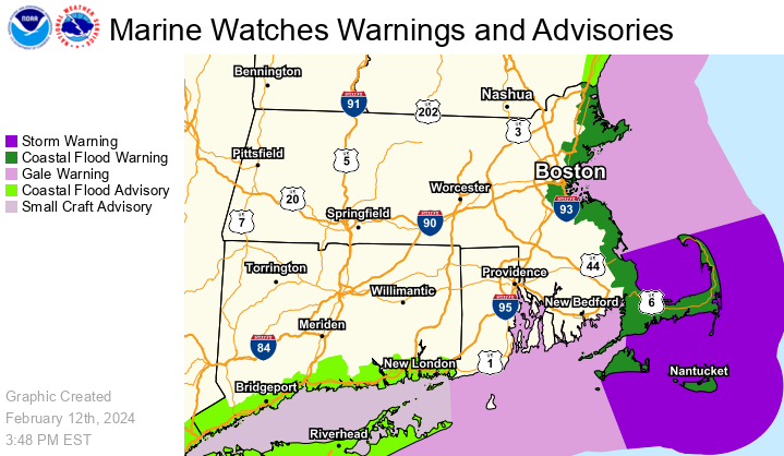 NWSBoston's tweet image. [Significant Winter Storm] A significant winter storm impacts the region Tuesday morning and afternoon.  Latest forecast shifts the  heaviest snow further to the south.  Strong winds across the Cape and Islands.  coastal flooding along east coast with early PM high tide.