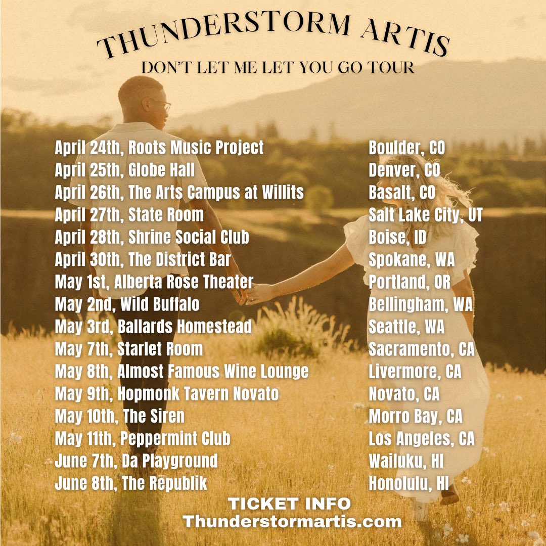 🚨TOUR ANNOUNCEMENT🚨
TICKETS ON SALE 2/16