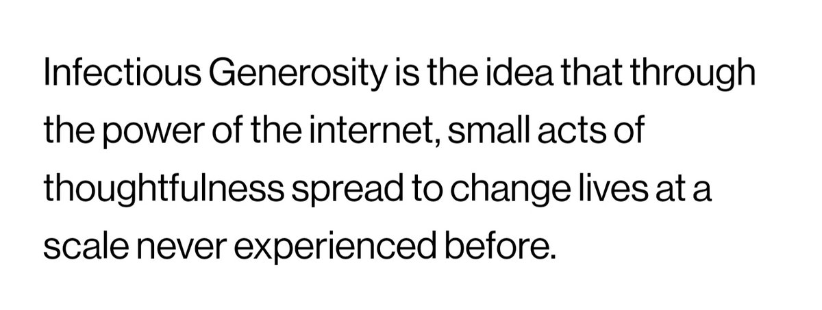 masenmakes's tweet image. @TEDchris gave a TED Talk in January on #InfectiousGenerosity ✨

In this talk he asks,

"Can we actually picture a world where instead of infecting each other with anger, upset, and fear, we're sparking waves of kindness across the planet?" 🌎💜

I can picture it.
Is it a