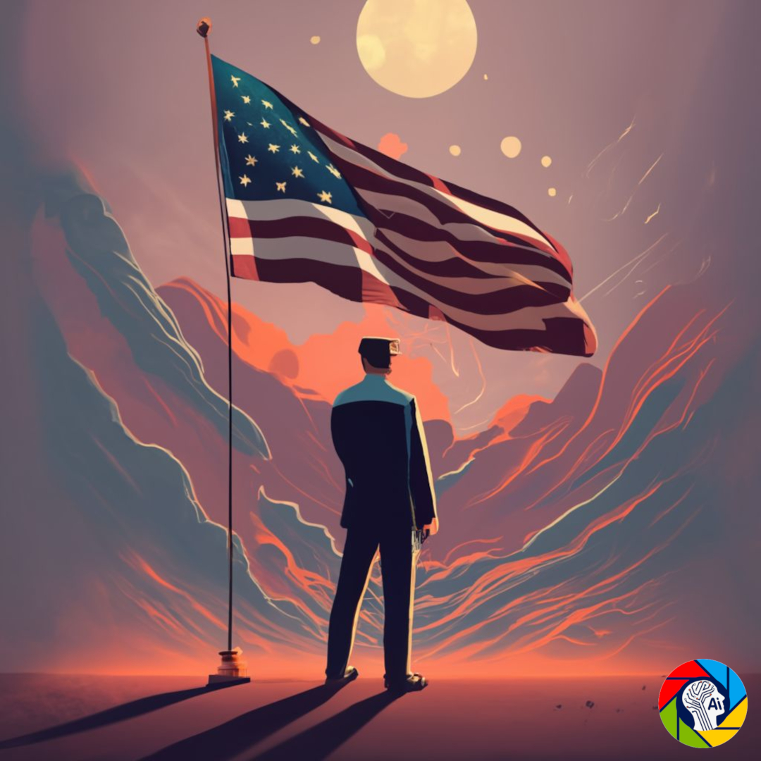 wcybAI's tweet photo. Standing for the National Anthem? More like standing in respect. #PutYourHeartInIt
Explore Free Illustrations @ https://t.co/uBHjMH6krn
#AI #GraphicDesign #Illustrations #smallbusiness #entrepreneur
#MondayMotivation #MondayBlogs https://t.co/cIuEuISbST
