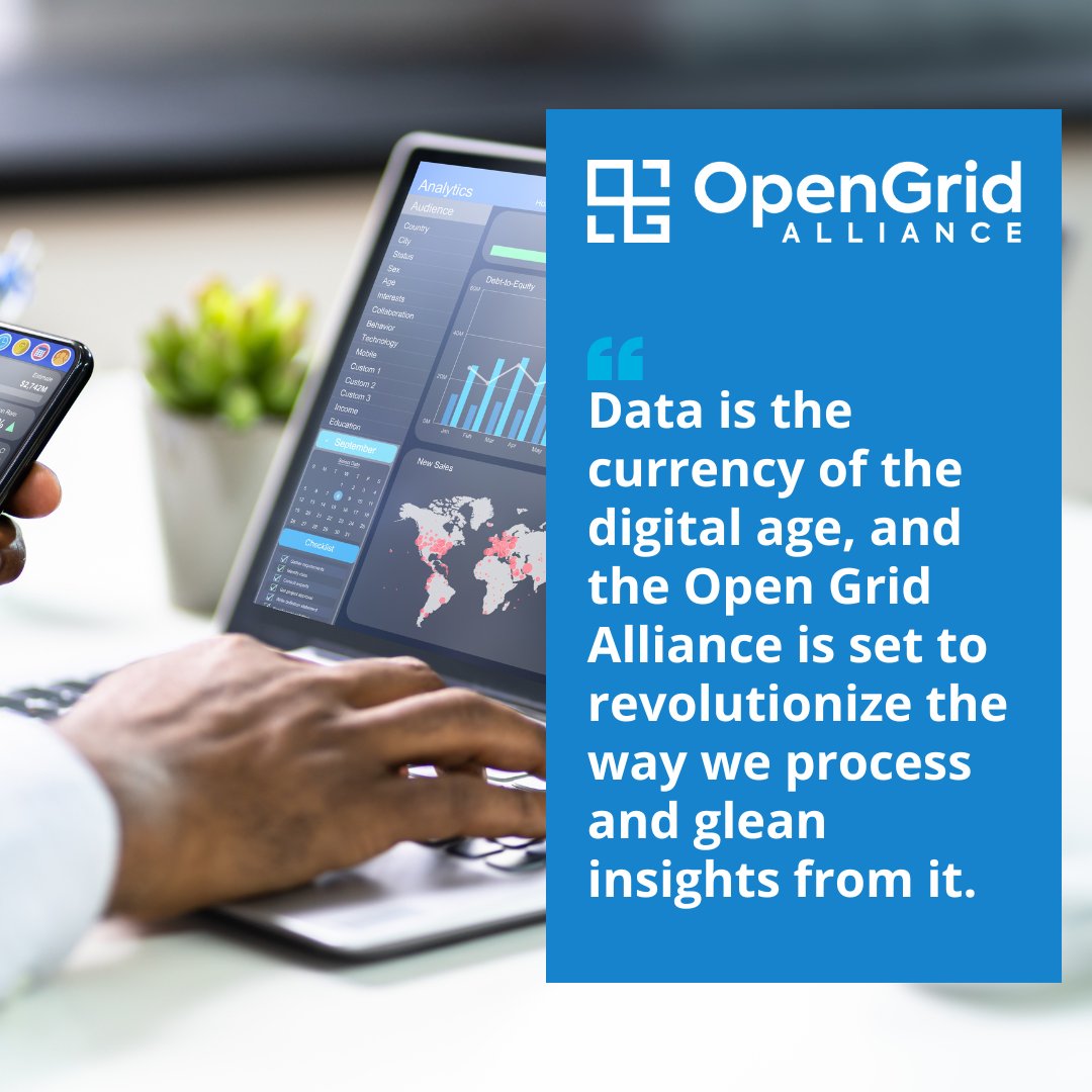 opengridallianc's tweet image. From transforming data processing to revolutionizing interactions with technology, the Open Grid Alliance helps shape a landscape where innovation knows no bounds. As this alliance paves the way for a brighter, more inclusive technological future, we stand on the brink of a new…