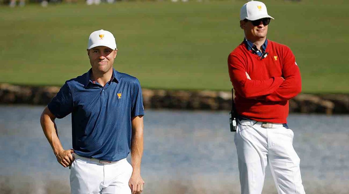 PGATUOR's tweet image. Justin Thomas commented on Zach Johnson’s Waste Management complaints saying “Yea if he’s going to be a little b*tch about it, then he just shouldn’t show up. Yesterday, I was thinking about giving him that tampon that Tiger gave me.”