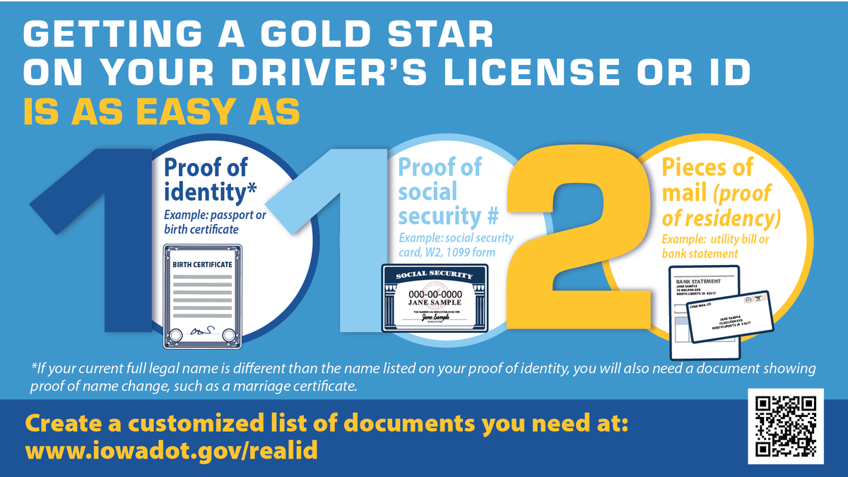 Make sure to get your Gold Star ⭐ the next time you are at the DMV!