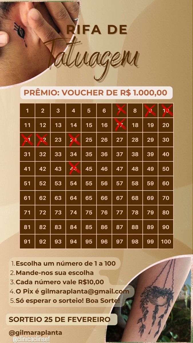 gilmarte76's tweet photo. Abra a imagem, escolha seu número, faça o Pix, envie o número e o comprovante por msg, e.... BOA SORTE https://t.co/luemWfFp79