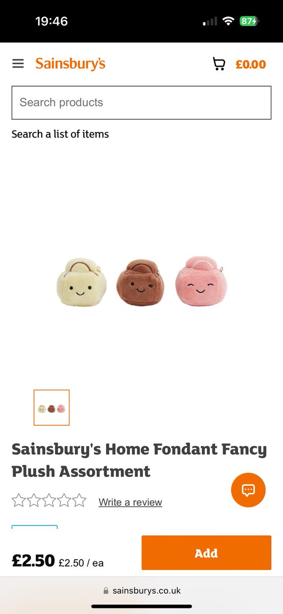 MrsB782's tweet photo. @sainsburys desperately seeking these!!! Been to several stores, to no avail. Can I buy them directly from you? https://t.co/Gnk4QpLvHR