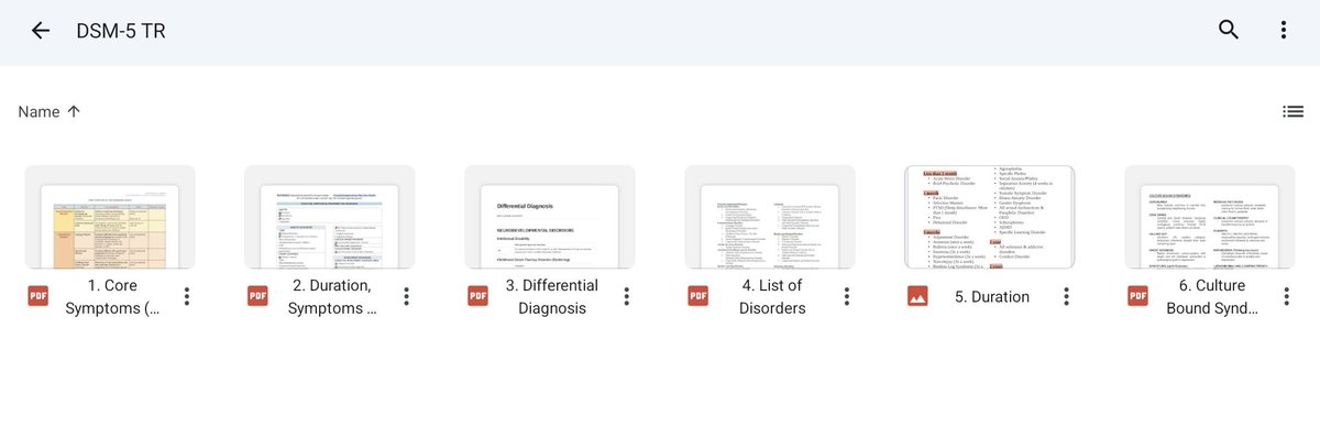 Good day #rpmtwt!  I already finish making the core symptoms (DSM-5 TR). I did not include the specifiers (fyi) so I put some of the ready made reviewers that Im using too.

Please DO NOT SELL IT for monetary purposes. THIS IS FOR FREE. 

📂: drive.google.com/drive/folders/…