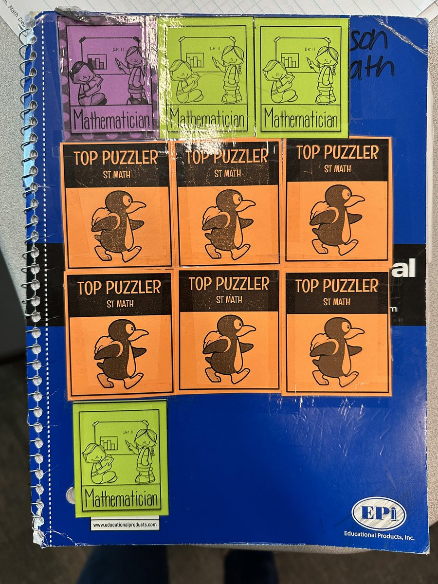 We were so excited to be the top puzzling 4th grade class this week! 

We are also very proud of Julian for not only dethroning our class puzzling champion, but puzzling more than ALL other 4th graders! 

#OwlAboutTheBest #WeLoveJiJi #STMath