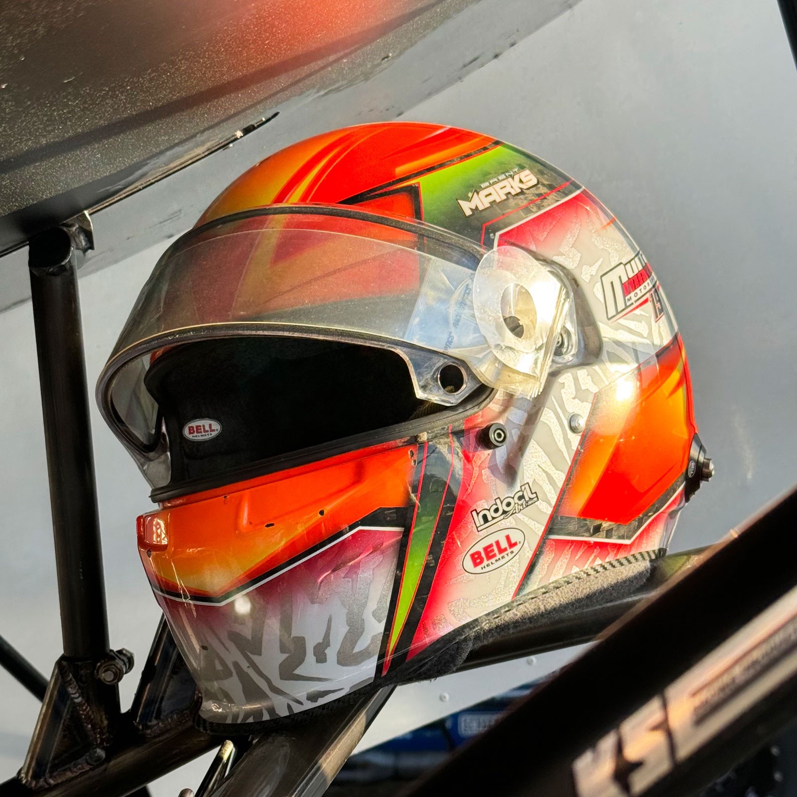 Sprint car racing helmets sales