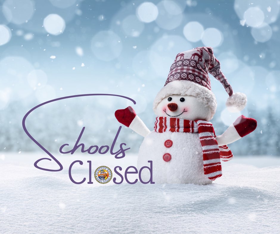 Tuesday, February 13… the PJs, ice cubes and pillow spoons did the trick! All classes and activities cancelled for Tuesday, 2/13/24.
