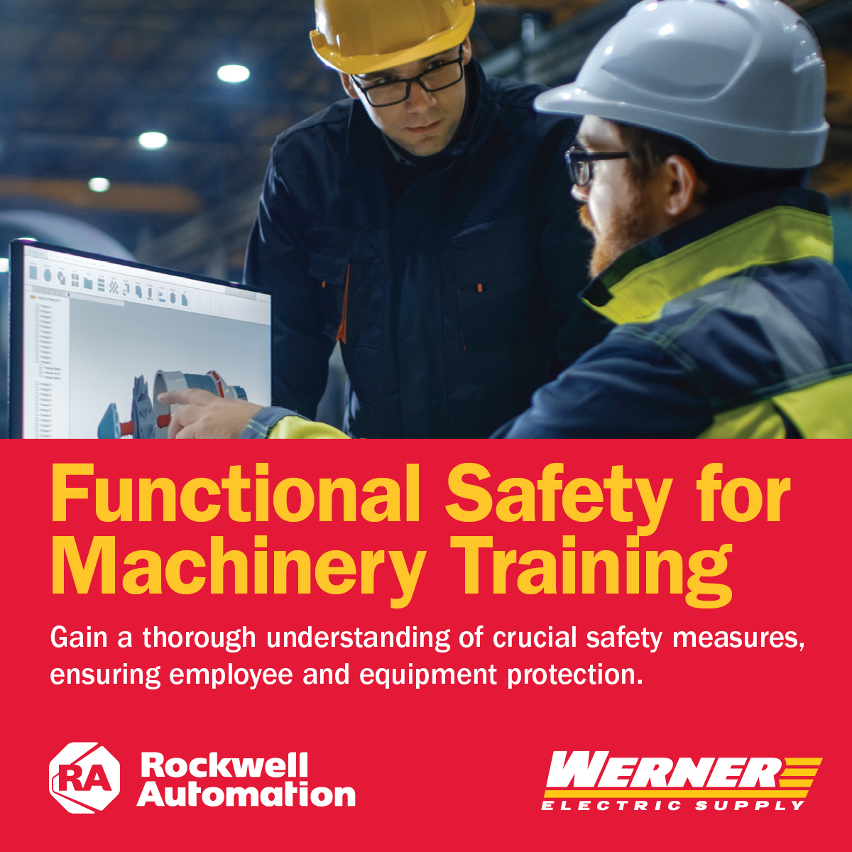 Unlock the secrets of machinery safety! 🛠️ Enroll in our course for expert guidance on design, techniques, and organizational measures. Gain the skills you need for a safer, compliant workplace. #SafetySkills #CertificationReady

Register Now: wernerelectric.com/training/saf-t…