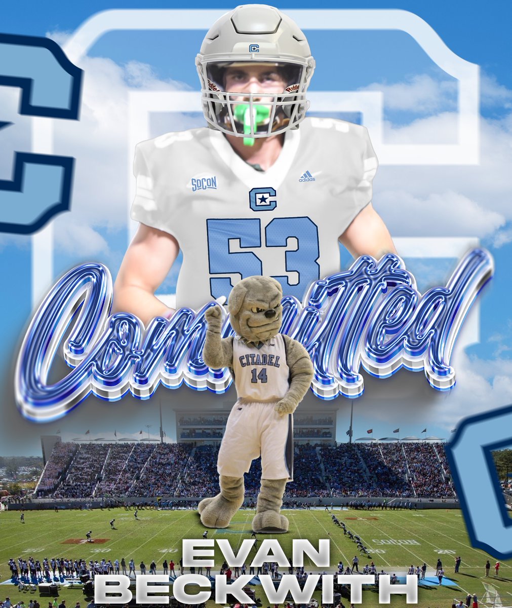 #AGTG blessed to make my commitment to The Citadel @BenLippenSports @BenLippenFB @silverbacknati1 @CoachBWeigle @coachdannylewis