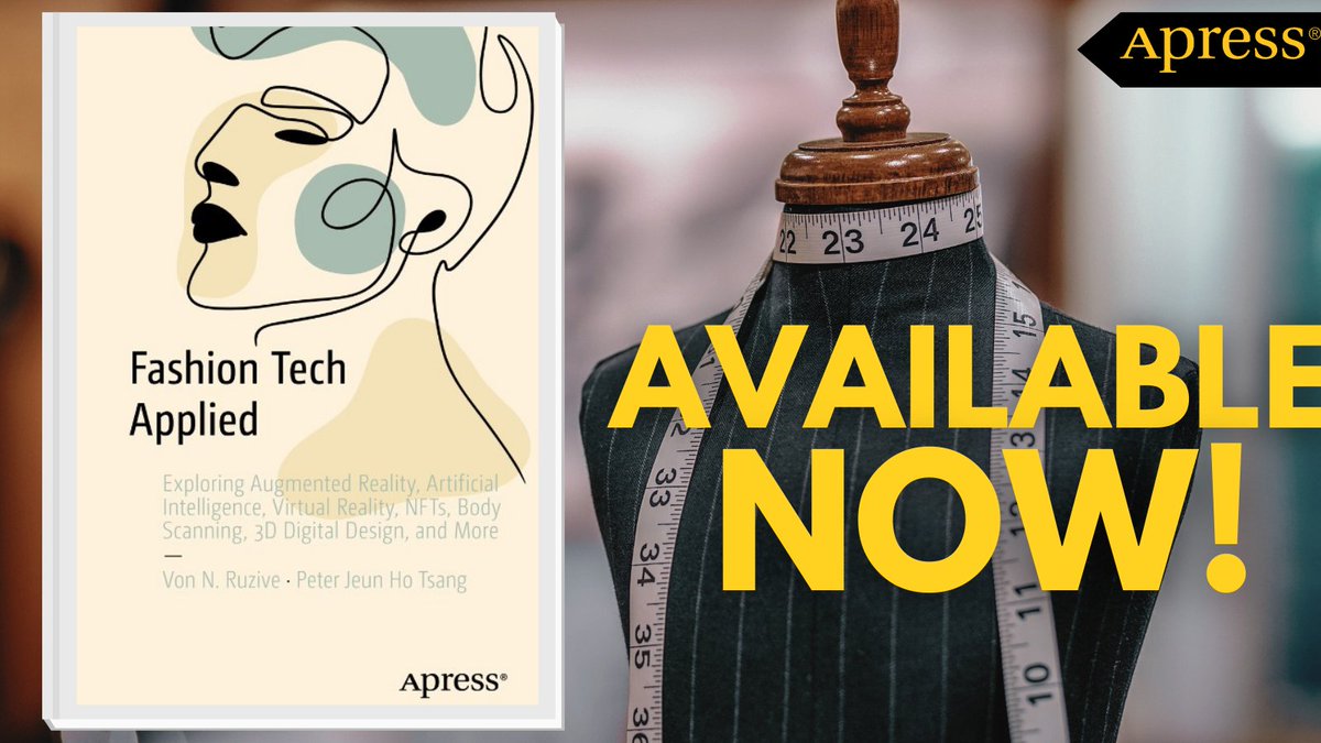 Ready to transform the way you think about #fashion? Explore the latest tech trends shaping the industry, from #augmentedreality to online fitting rooms. Get ahead of the curve with this must-read book! 👗 #fashiontech #AR #VR #NFT #3D #trends

📚 shorturl.at/qARU7