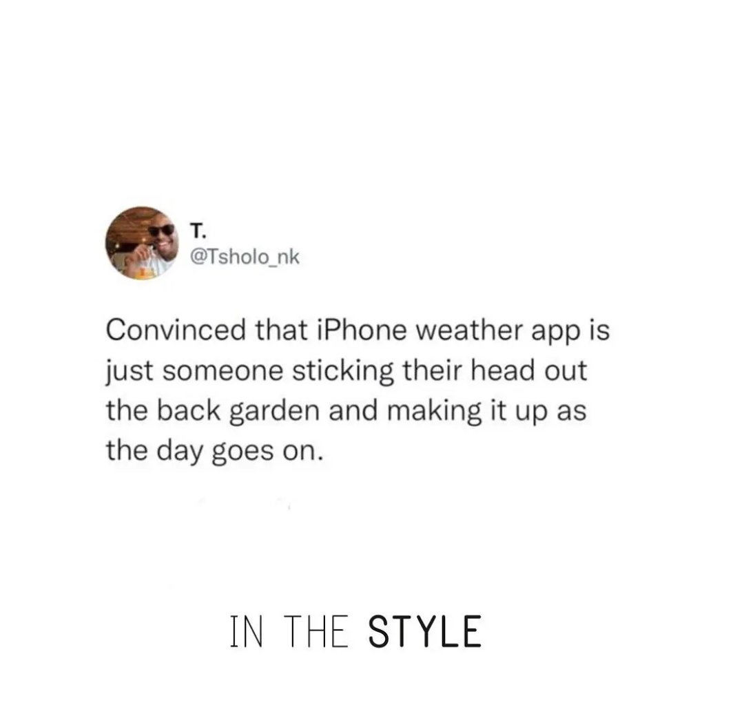 In The Style tweet media