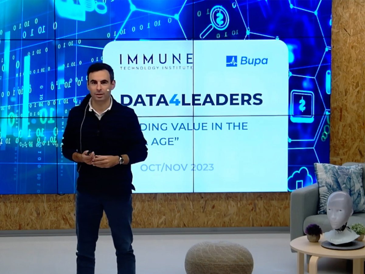 immuneinstitute's tweet image. Durante los últimos tres meses, más de 170 líderes💻 de @bupa se han formado en el impacto que supone a nivel negocio la correcta gestión de los datos de una compañía en el día a día.
Nos vemos y escuchamos en la próxima!
#formacionempresas #formaciontech #formaciondata