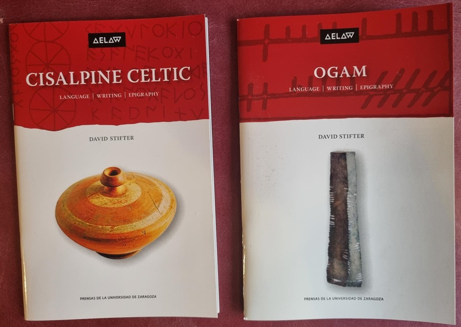Due to the huge demand, my <a href="/aelawsocial/">AELAW</a> booklet 
"Ogam. Language - Writing - Epigraphy"
has now been reprinted and is available for €9 from <a href="/MUBookshop/">Maynooth University Bookshop</a> at shop.universitybooks.ie/Books/Ogam-Lan….

Why not also try my booklet on Cisalpine Celtic?
shop.universitybooks.ie/Books/CISALPIN…
