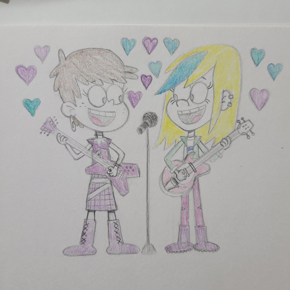 BrianSa78146713's tweet photo. Duet 💜🩵
#theloudhousefanarts #lunaloud #luna_loud #samsharp #sam_sharp #saluna https://t.co/OXZcVeXBbS