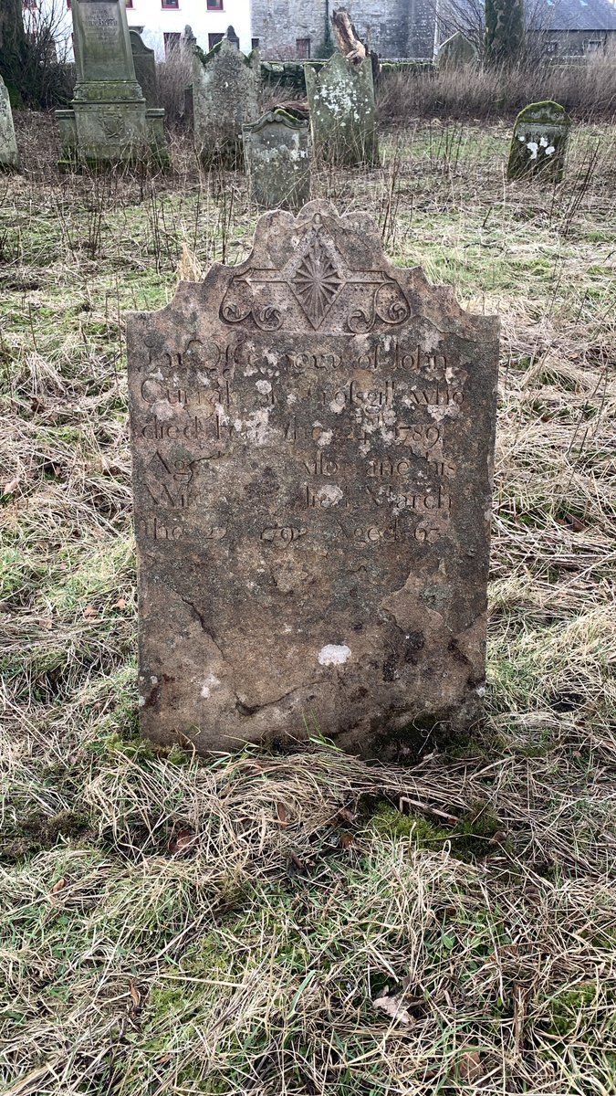 I’ve known of this #headstone of a set of 6G grandparents for over 20 yrs at #Garrigill Churchyard. 1st pic last month is more or less how it’s been since I’ve known it. I’ve cleaned it a bit as in 2nd pic (can’t do too much due to its age) #ancestry #FamilyHistory #LocalHistory