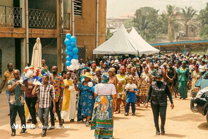 ednyoka's tweet photo. Meanwhile, The Rosary Rally in Enugu, Nigeria! https://t.co/LEO1oMzIAU
