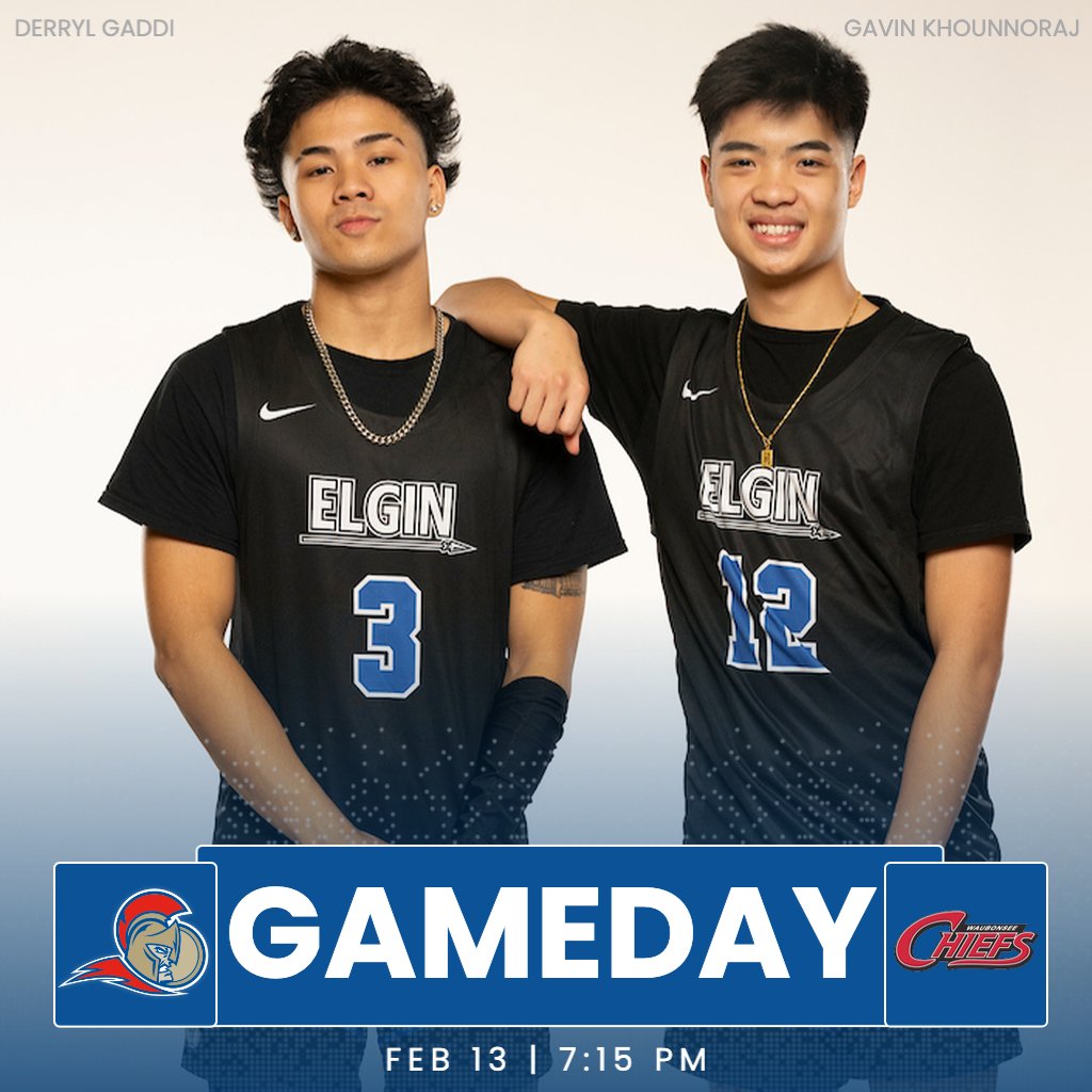GAMEDAY 🏀
<a href="/eccwomensbball/">ECC Women's Basketball</a> &amp; <a href="/ECCMBasketball/">Elgin Community College Men’s Basketball</a> vs <a href="/WaubonseeChiefs/">Waubonsee Chiefs</a> 
📍 Elgin, Ill.
⏰ 5:15/7:15 PM
🎥 facebook.com/ElginSpartans/…