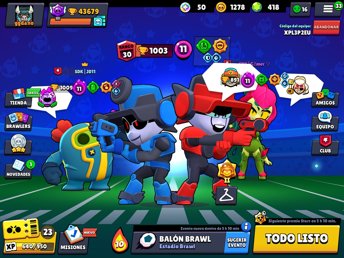 ggdan0's tweet photo. El primer r30! Tremendo aguante de jd y tz 👏🏼

ggs

#brawlstars https://t.co/FL56h3cE91