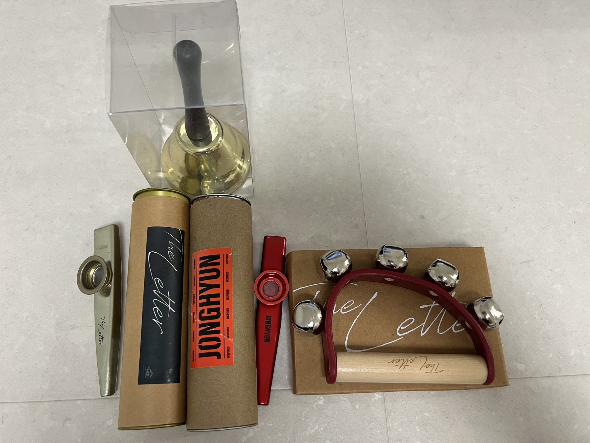 SHINee Jonghyun Solo Concert Goods Kazoo Official K-Pop Rare