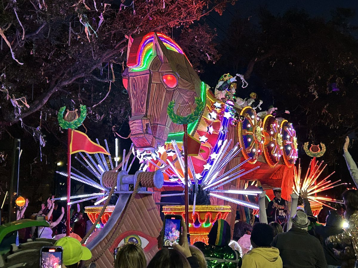 The night before #MardiGras2024