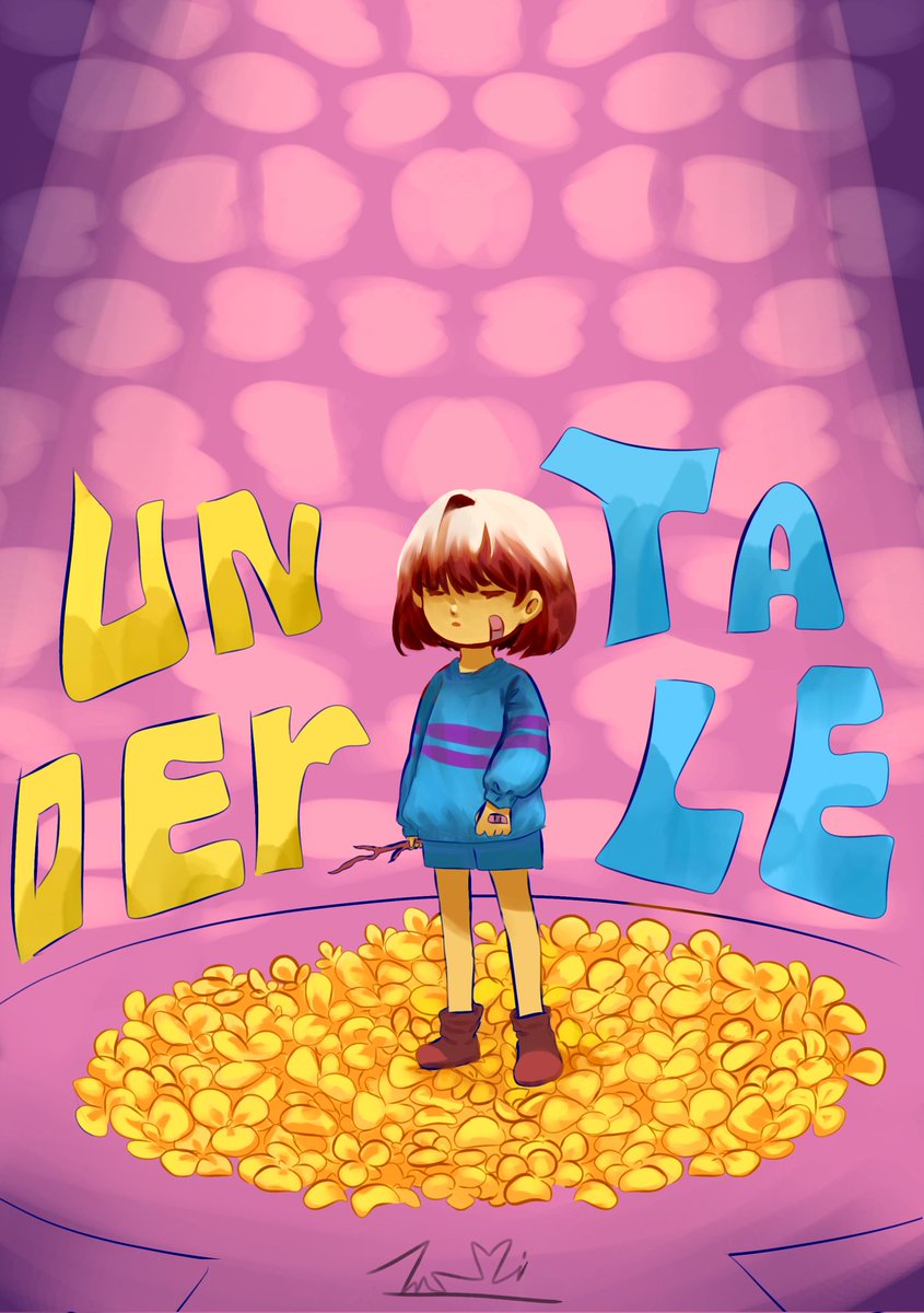 It's been 5 years since I posted about undertale
I just learned about lighting :3
