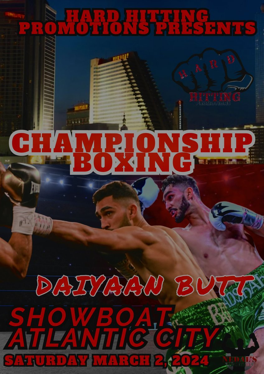 realdaiyaanb's tweet photo. March 2nd. Atlantic city 🥊 💪🏽 https://t.co/Nmjsbnx0Ul
