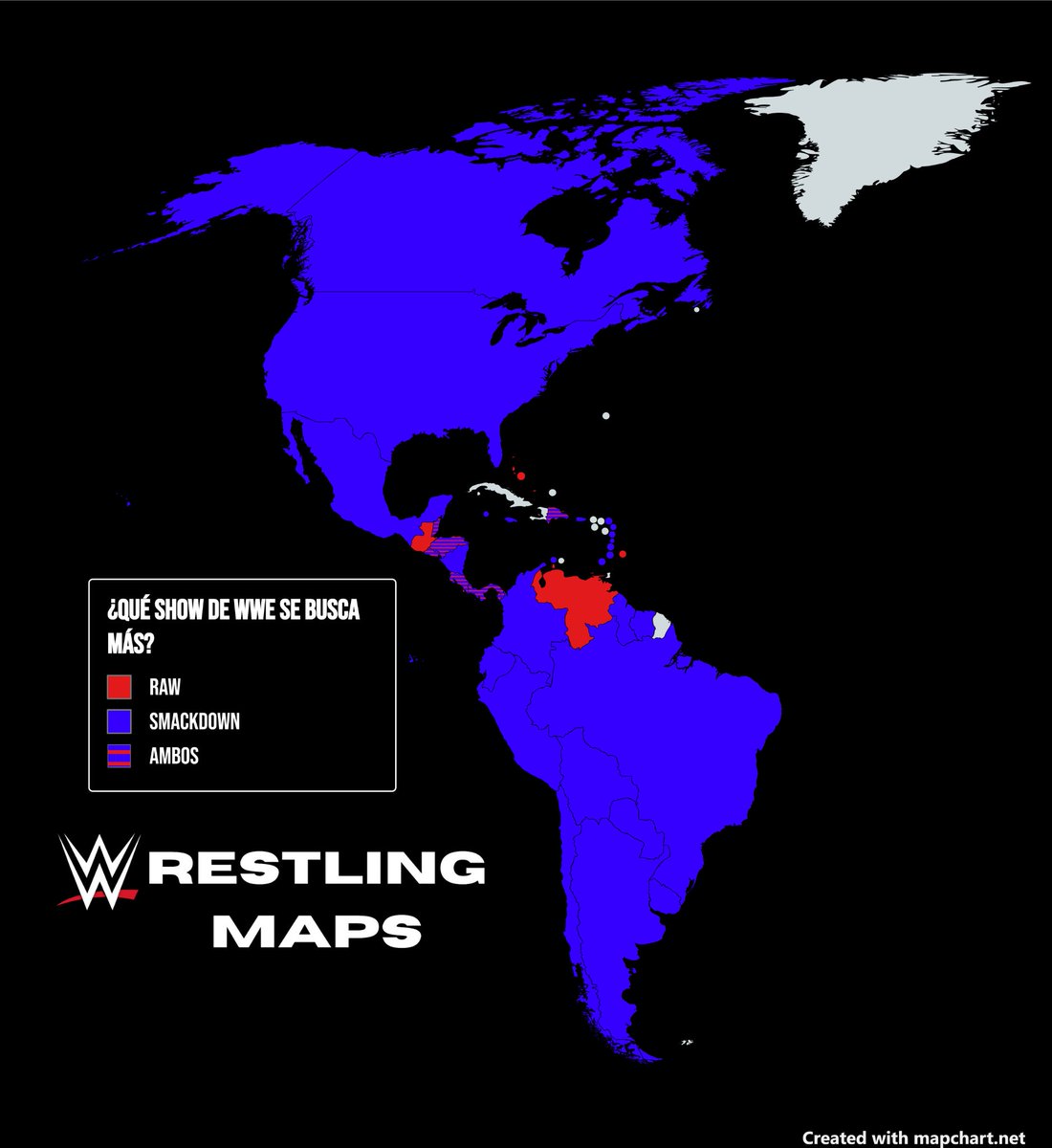 ¿Qué se busca más #WWERaw o #Smackdown ?
Fuente: Google Trends