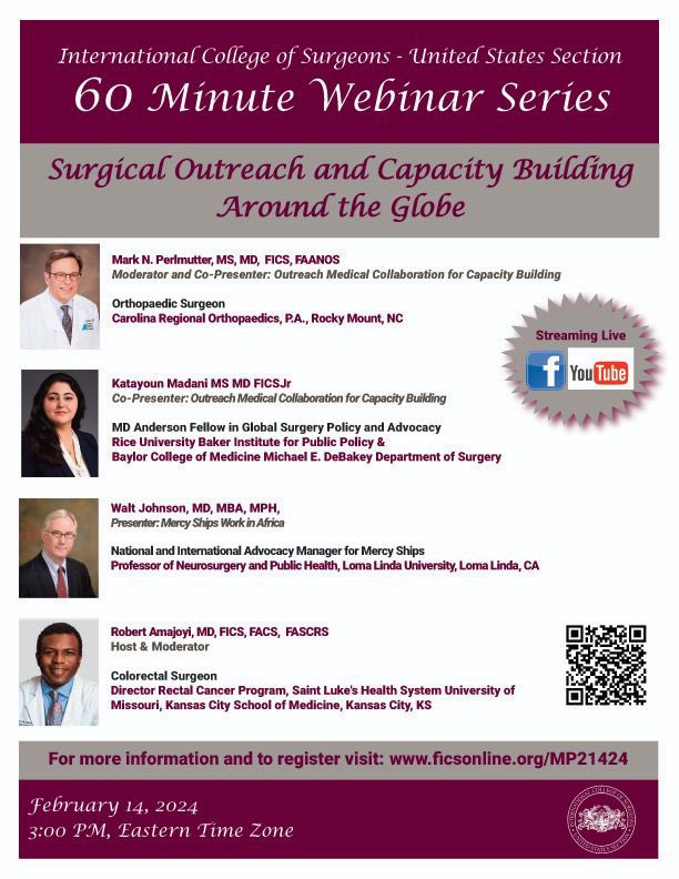 smkaty's tweet photo. Excited to join two role models in #GlobalSurgery who I have been lucky enough to call my mentors for a discussion on surgical #capacitybuilding through outreach programs! 

Join us on Feb 14th 8-9 pm GMT (https://t.co/0JhbeJzFFo) 

#GlobalSurgery #education https://t.co/2F9sMYIAog