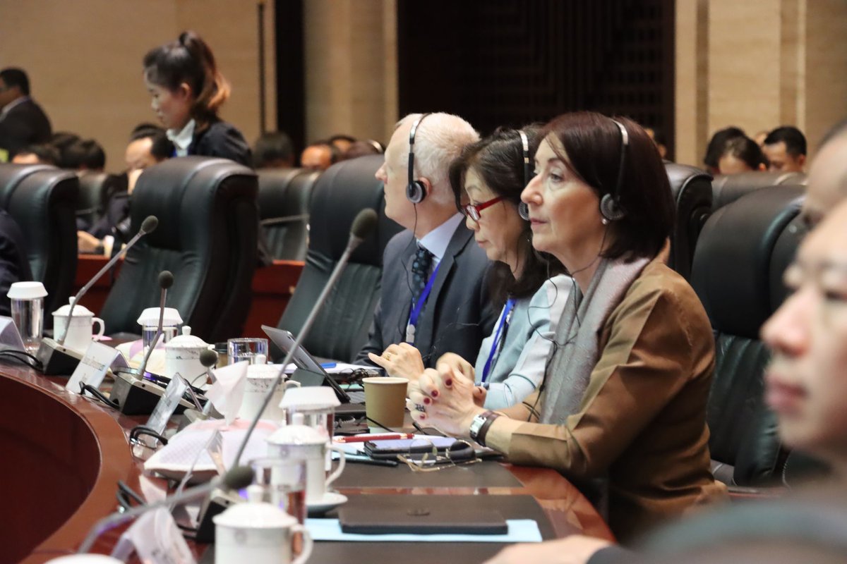 Chair of #RTIMLaoPDR, H.E. Khamjane Vongphosy, Minister of Planning and Investment, opens today’s Roundtable Meeting by stressing the importance of development cooperation for Lao PDR’s development and growth.