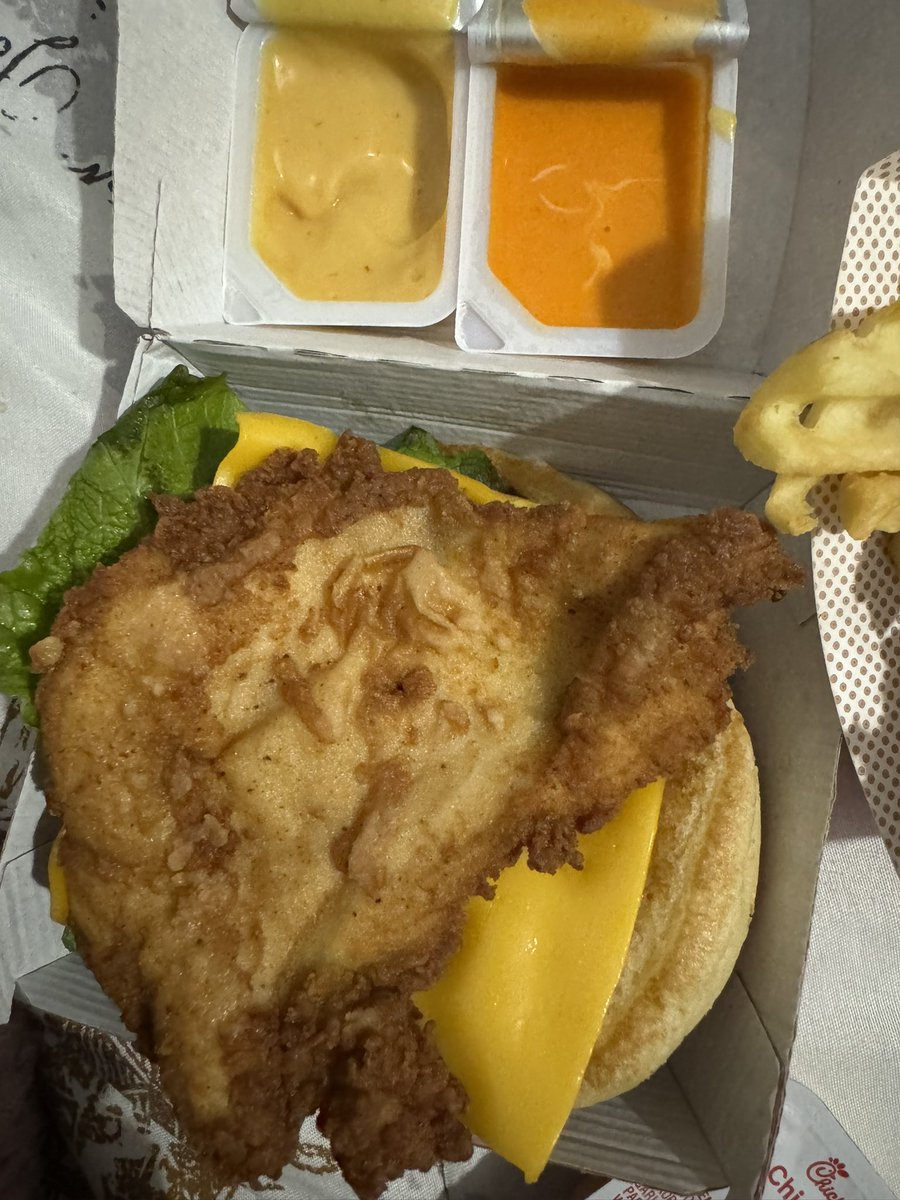 _queenT11's tweet photo. @ChickfilA is this a joke?? I’m starving &amp; this is what I get 😭😭💔💔💔💔 https://t.co/4HJvz1w4m6