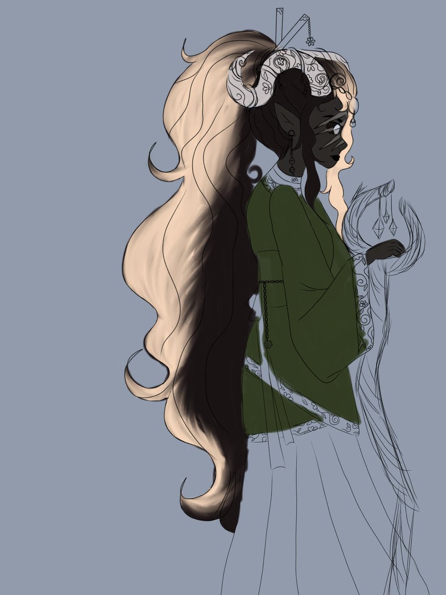 Iforgot100204's tweet photo. Another drawing that I have to find the courage to finish. 
Outro desenho que tenho que criar coragem para terminar. https://t.co/8UMXHi1mfl