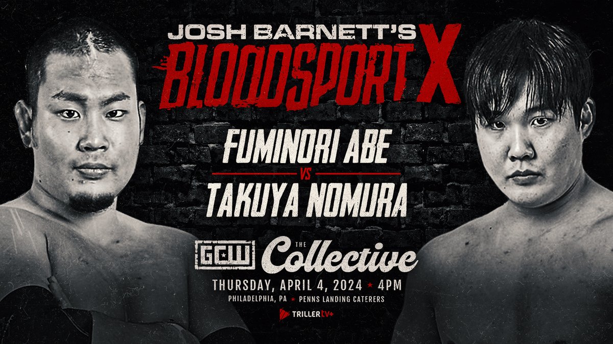 These two have taken to the ring like brothers many times, but nothing can bring two people more closely together than the raw nature of combat itself.

Tag team partners: Fuminori Abe and Takuya Nomura are going to WAR with one another at Josh Barnett's: Bloodsport X!

Get your