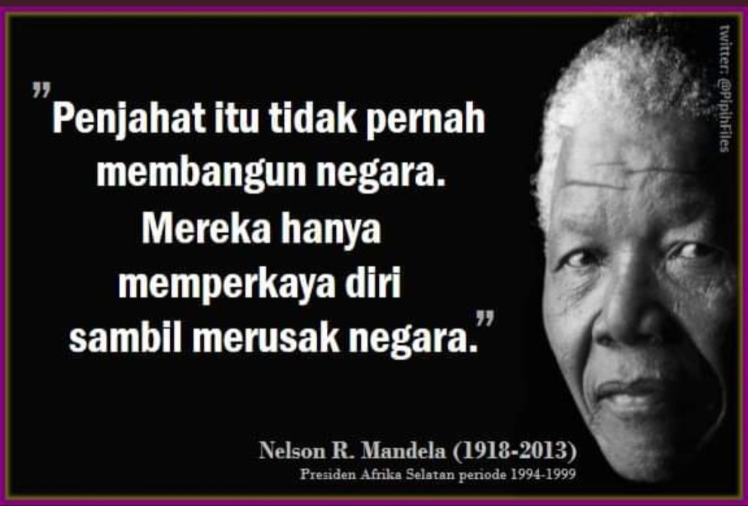 Ini kata mbah Mandela...tp bener...!!

#PemiluDamai2024
