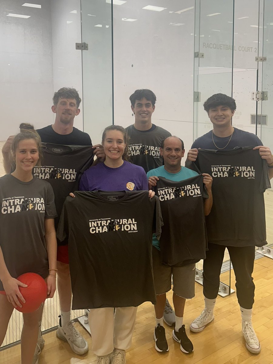 Back 2 back coed extreme dodgeball champs!