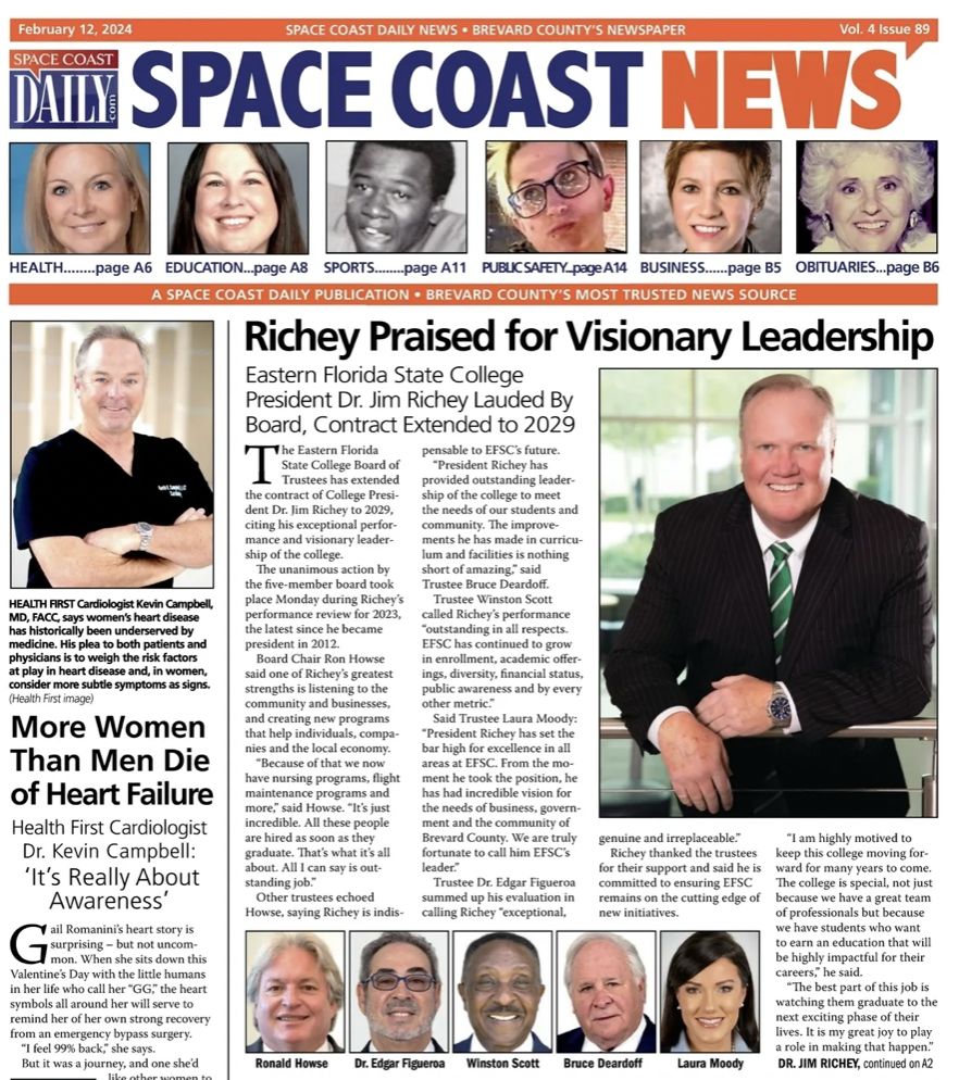 Dr. Kevin Campbell, MD, FACC, MBA (@drkevincampbell) on Twitter photo Discussing women and heart disease for <a href="/SpaceCoastDaily/">Space Coast Daily</a> digital.npcprinting.com/publication/?i… Discussing women and heart disease for <a href="/SpaceCoastDaily/">Space Coast Daily</a> digital.npcprinting.com/publication/?i…