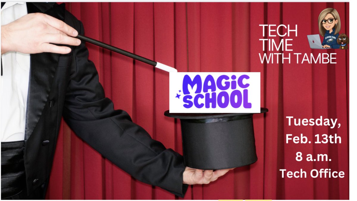 It's almost that time! Can't wait to show my teachers all that @magicschoolai has to offer!