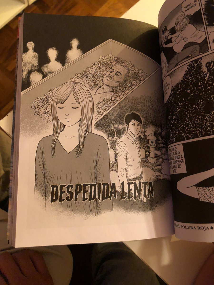 rosh263's tweet photo. Título: Fragmentos del Horror
Autor: Junji Ito
Cómo son varias historias es un poco más difícil de calificar, pero aquí están mis favoritas.
Dibujo: 10/10
Calificación: para leer con una sola mano, mientas que con la otra puedes abrazar algo para no estar tan asustado. https://t.co/j4Gg0sJAOm