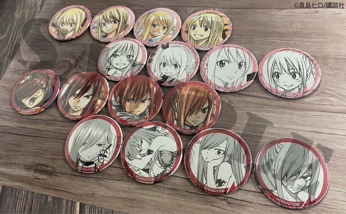 フェアリーテイル FAIRYTAIL　ナツ　プリンセスカフェ　 缶バッジ フェアリーテイル 缶バッジ ナツ① フェアリーテイル プリンセス